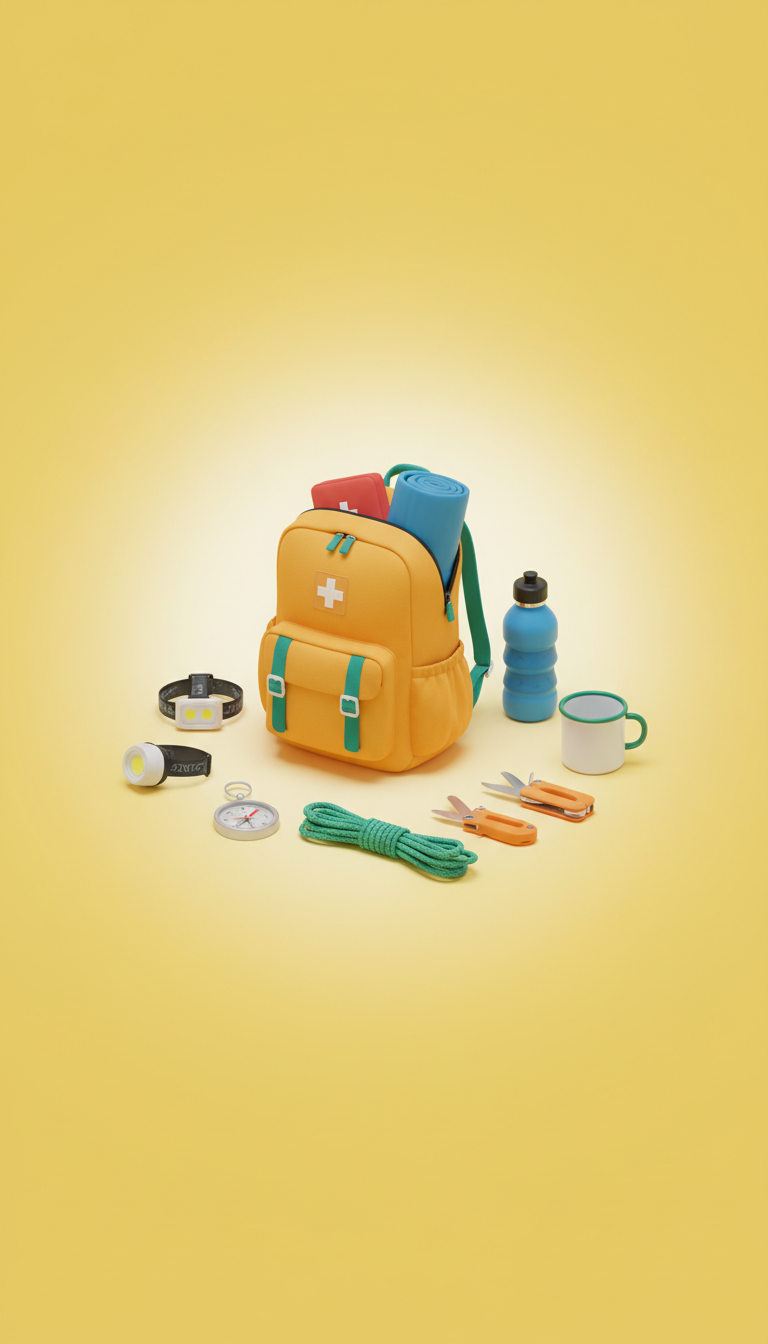 Adventure Camp Kit With Map