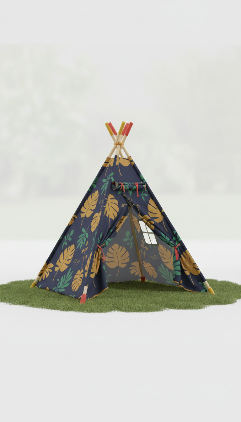 Jungle Quest Play Tent with Durable Polyester