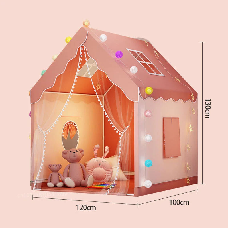Large Children Play Tent Indoor Folding Kids Tipi Tent Baby