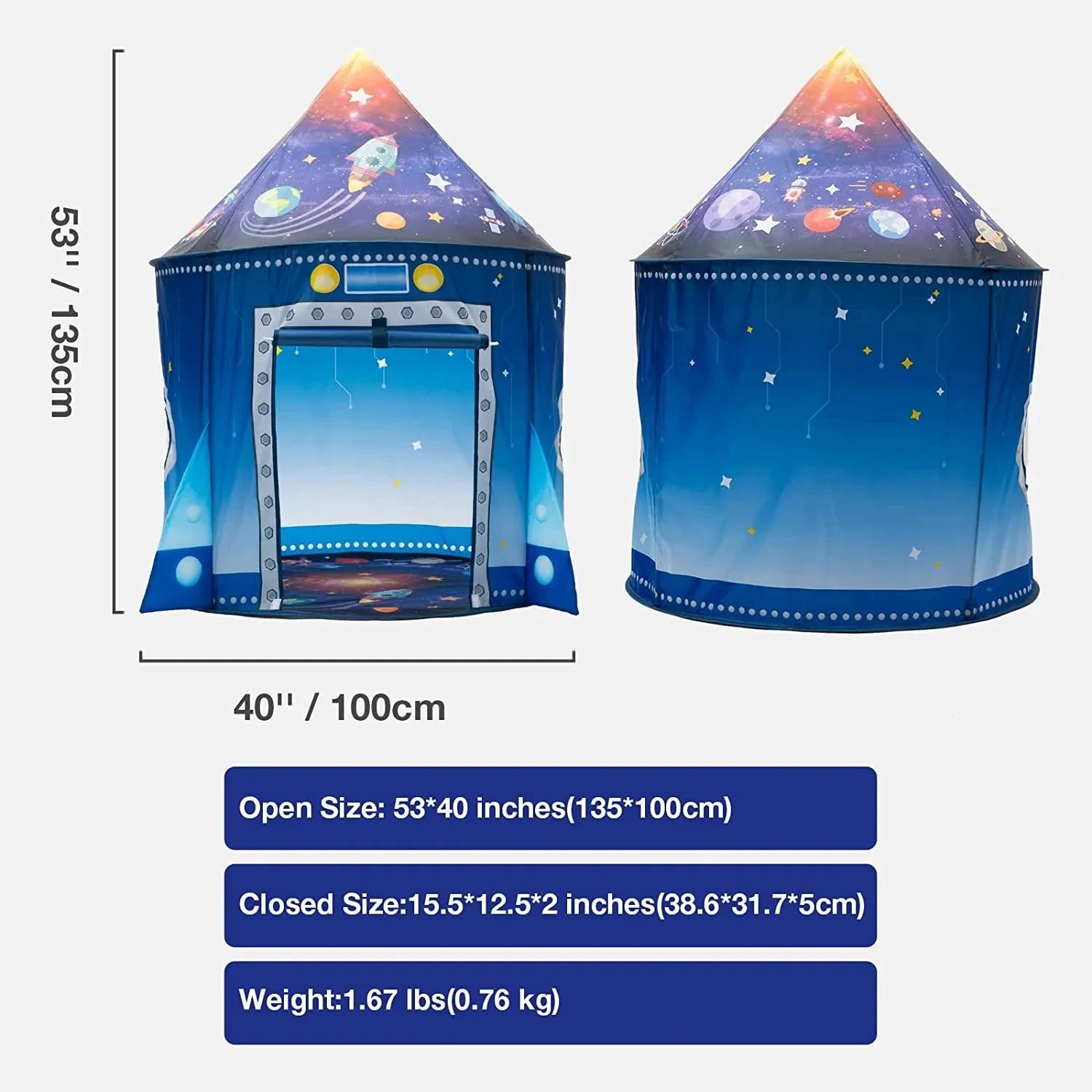 Children's Tent Portable Foldable Folding Play Tent Baby Play House