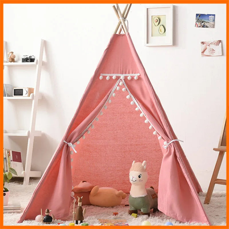 Portable Children Play Tent 1.6m/1.3m Indoor Play House