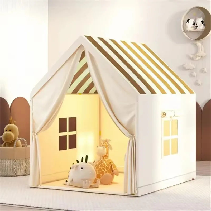 Large Kids Toddler Play Tent Indoor Outdoor - Foldable Pop Up Playhouse