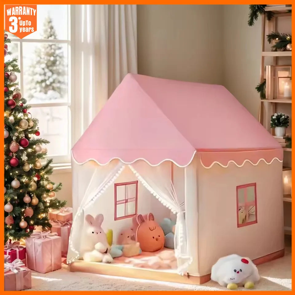 Portable Children Play Tent Fairy Tale Princess Castle Toy House Indoor Outdoor