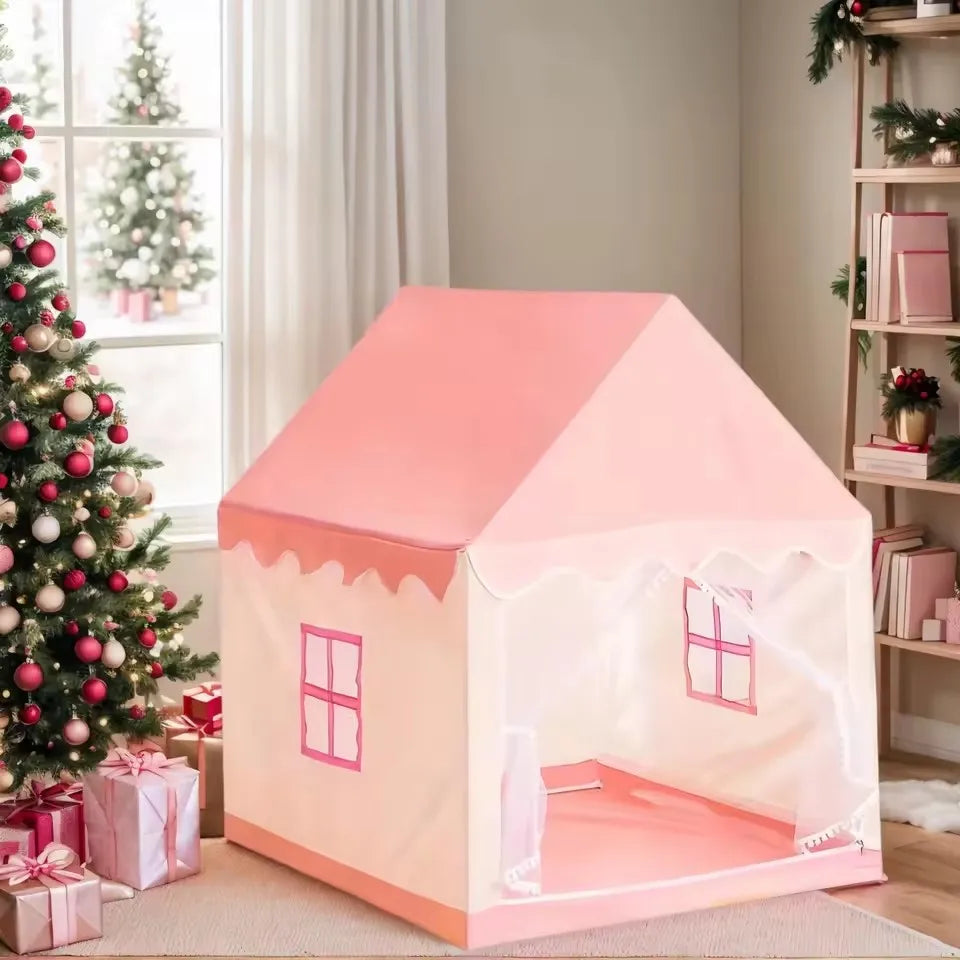 Portable Children Play Tent Fairy Tale Princess Castle Toy House Indoor Outdoor