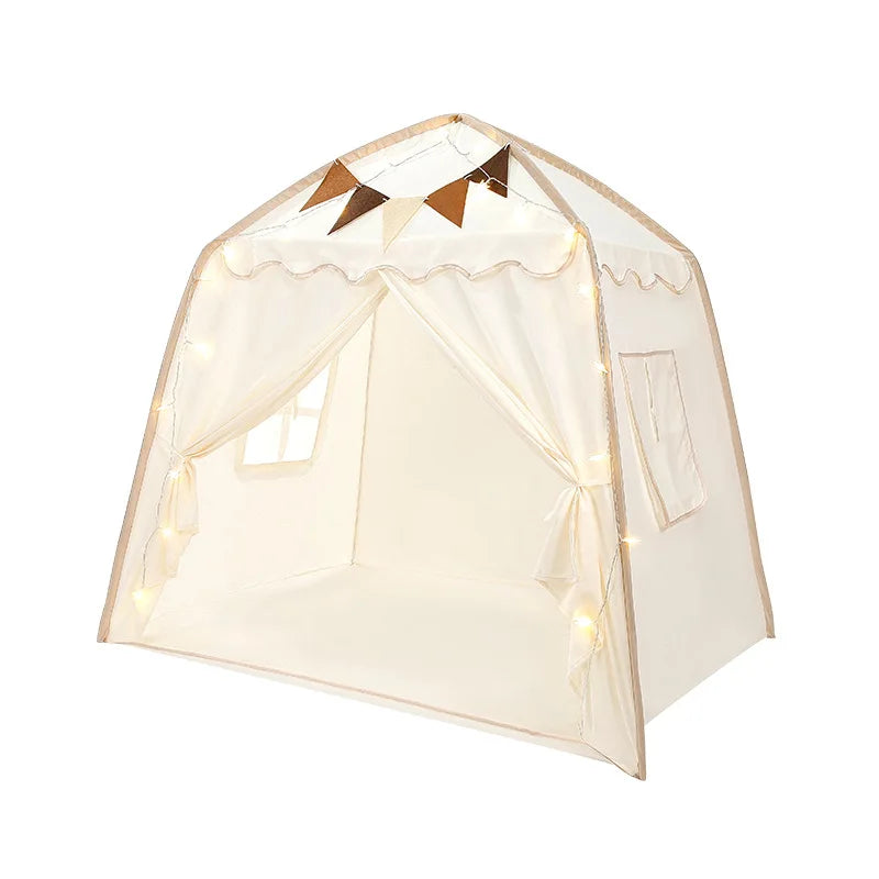 Portable Kids Play Tent Indoor/Outdoor Toddler Castle Playhouse
