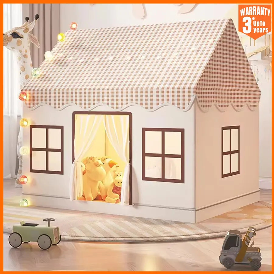 INS Style Kids Play Tent - Indoor Princess Castle & Dream House Toy for Boys & Girls