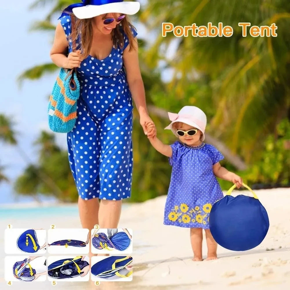 Children's Tent Portable Foldable Folding Play Tent Baby Play House