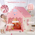 Premium 3-Side Ventilation Kids Play Tent – Breathable & Cozy Playhouse