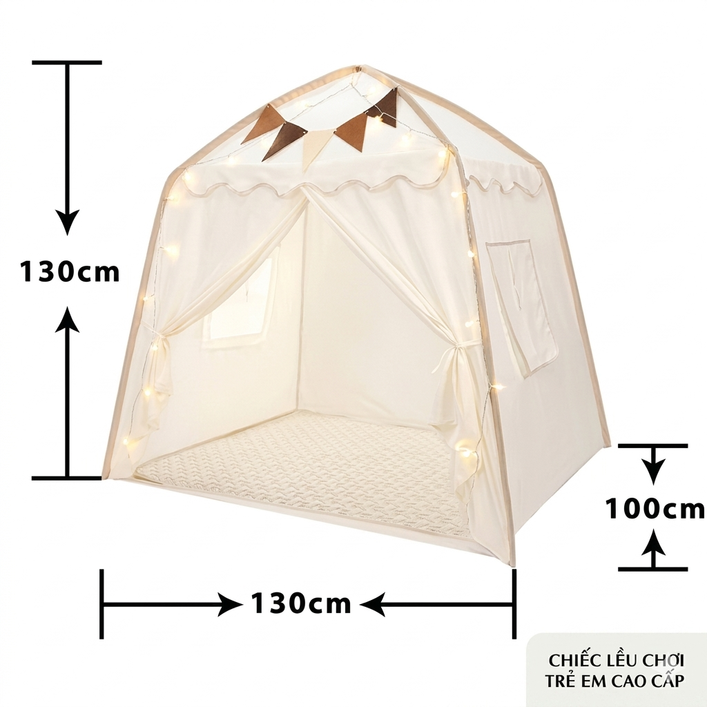 Premium Kids Playhouse Tent – The Ultimate Indoor Play Castle & Reading Nook