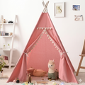 Premium Kids Pink Teepee Tent – The Perfect Magical Playhouse & Cozy Reading Nook